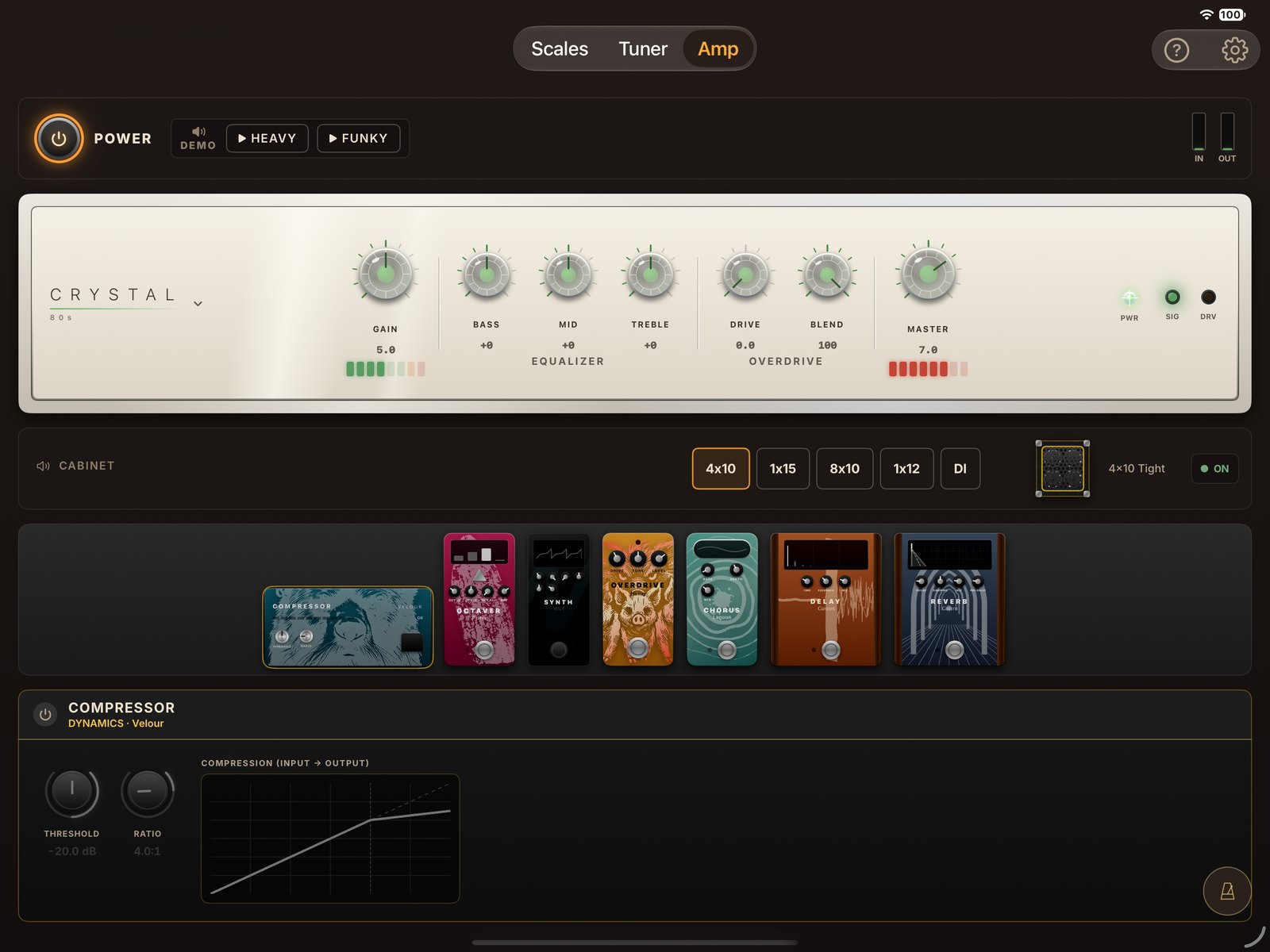 L'ampli Crystal dans UnitBasse