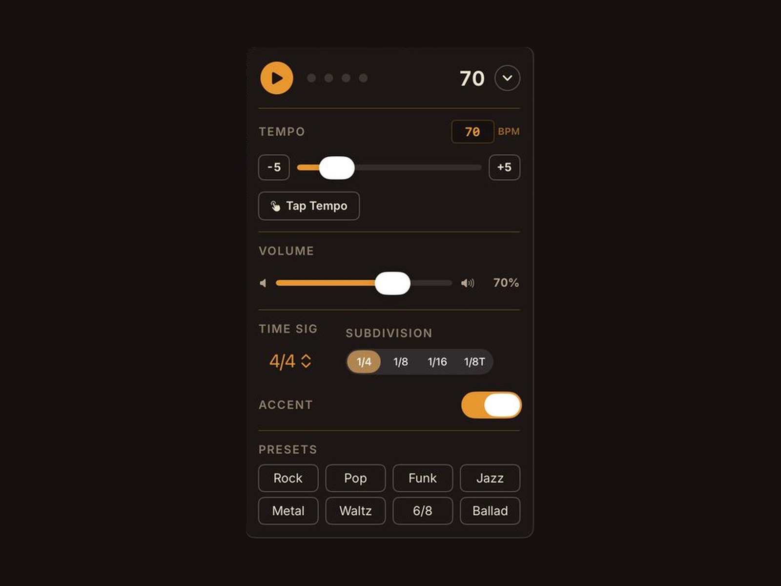 The metronome