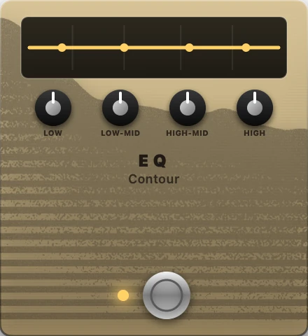 The UnitBasse EQ pedal (Contour)