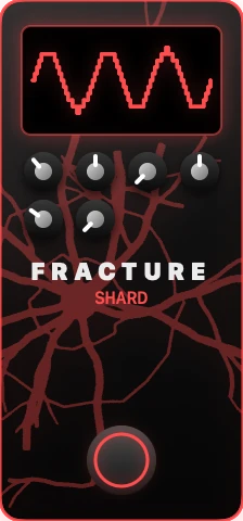 The UnitBasse Fracture pedal (Shard)