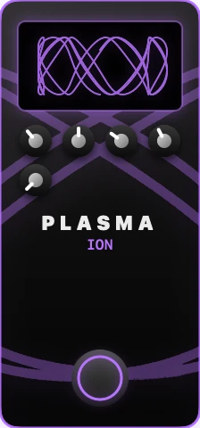 The UnitBasse Plasma pedal (Ion)